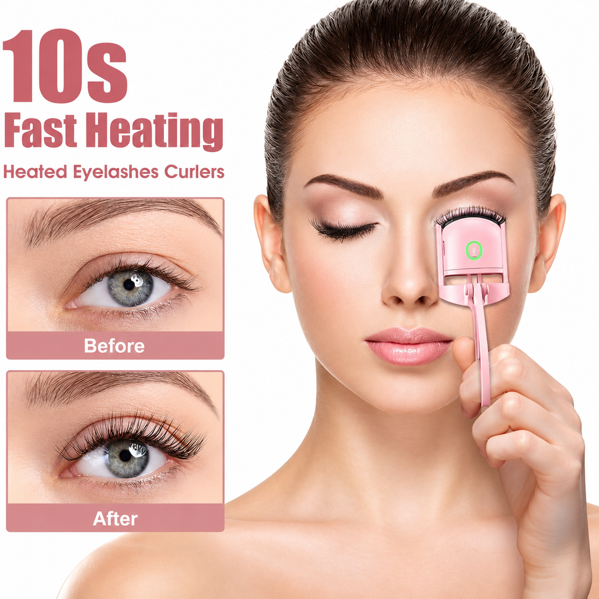 Smart Rechargeable Eyelash Curler